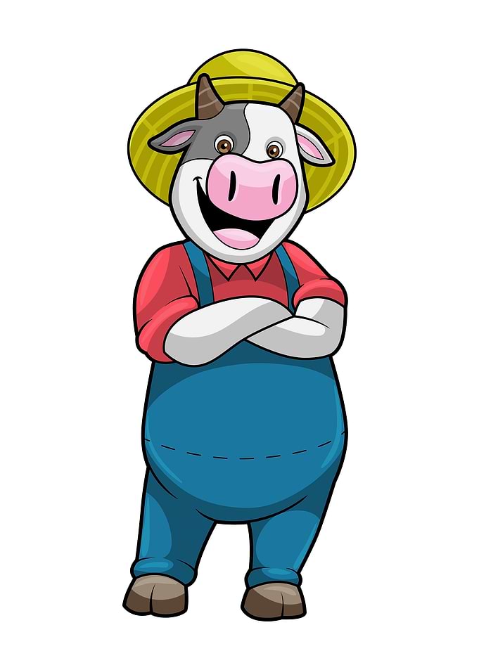 Cow Farmer Hat
