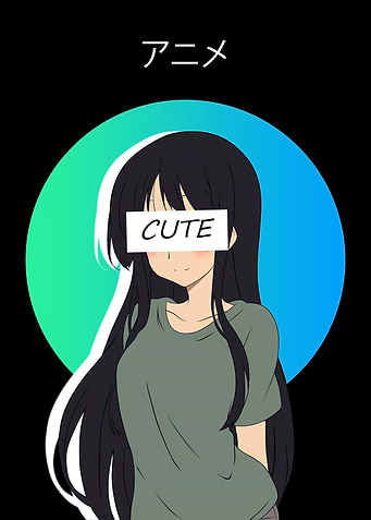 Cute Anime Girl Stile 3