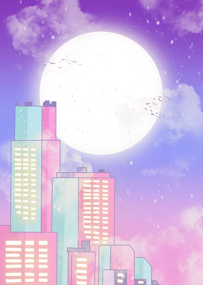 Astetic City Dream pastel