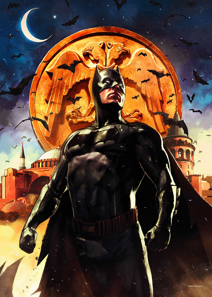 Batman The World Illustration Turkey