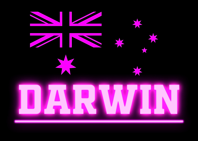 DARWIN AUSTRALIA NEON