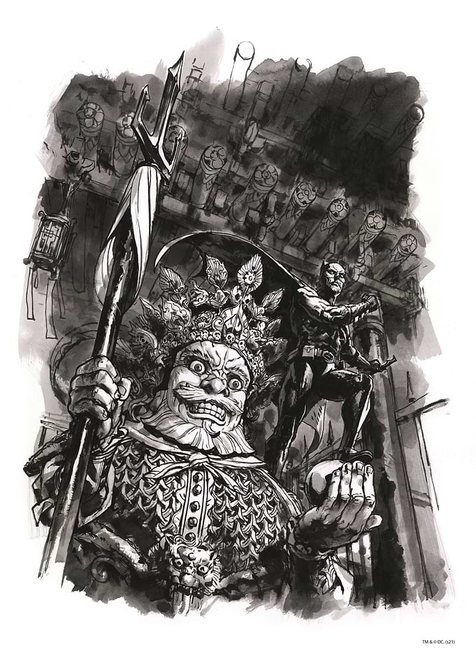 Batman The World Illustration South Korea