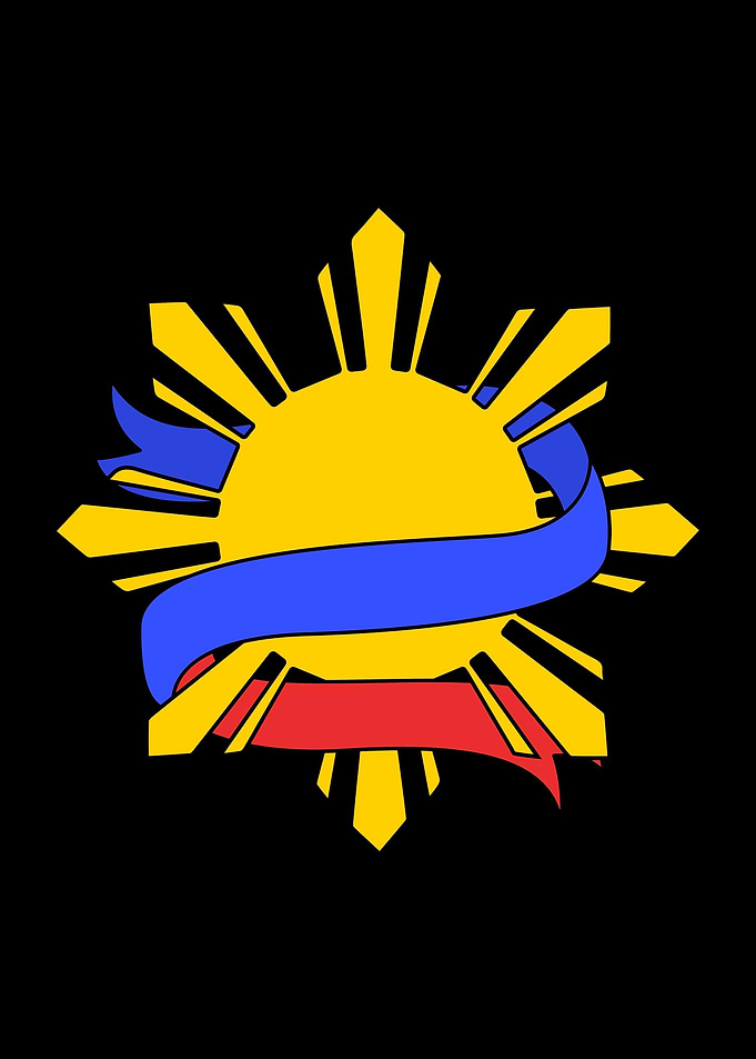 Philippines Flag Sun