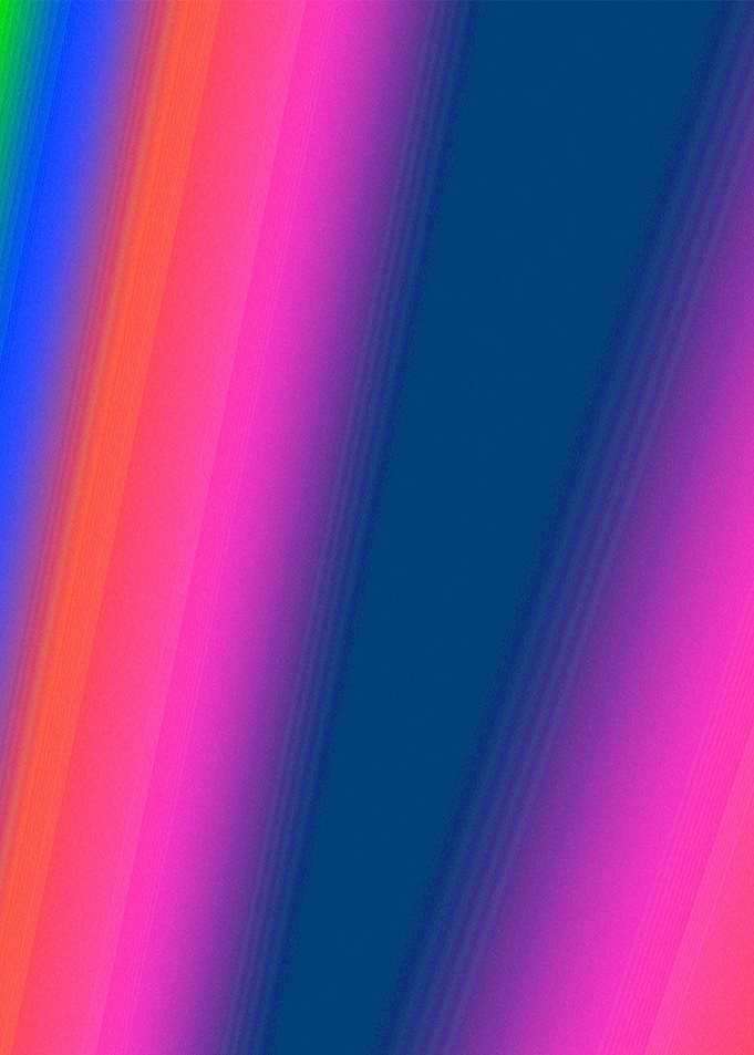pink blue green abstract t