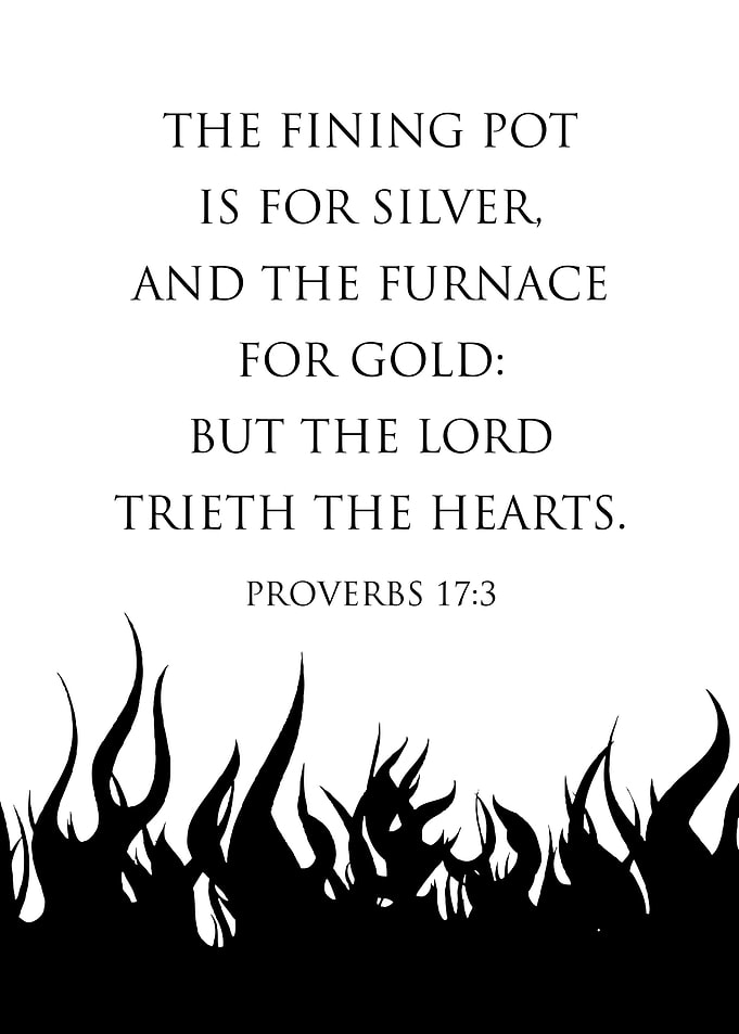 Proverbs 17 3
