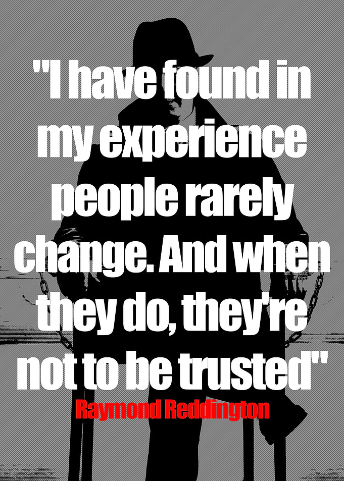 Raymond Reddington Quotes