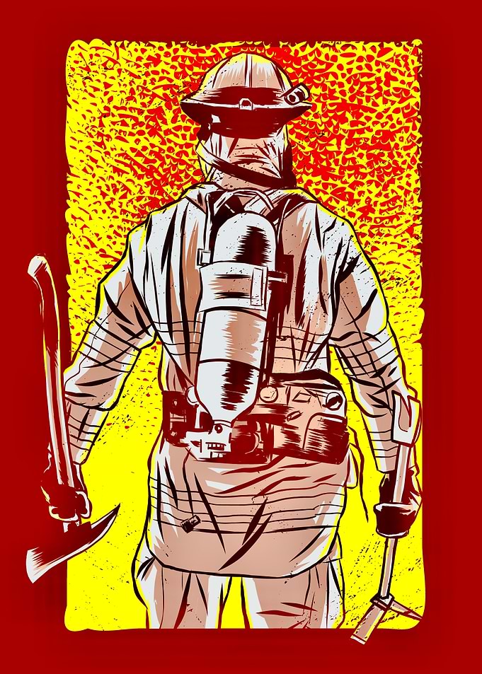 firefighter superhero