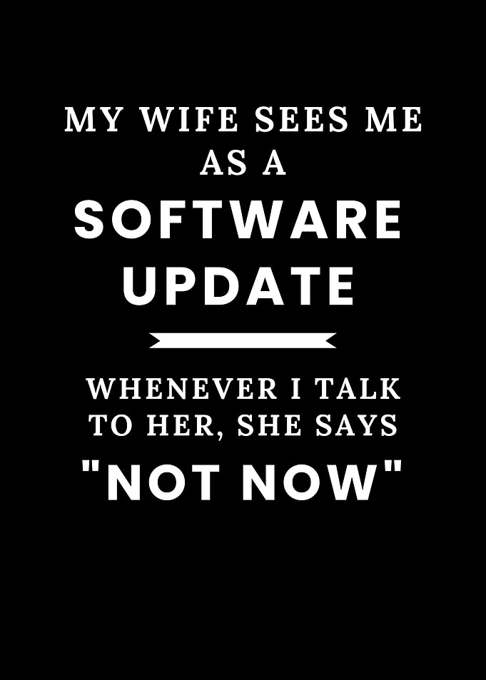 Wife Soft Update Not Now
