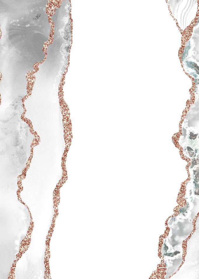 White Rose Gold Agate 08