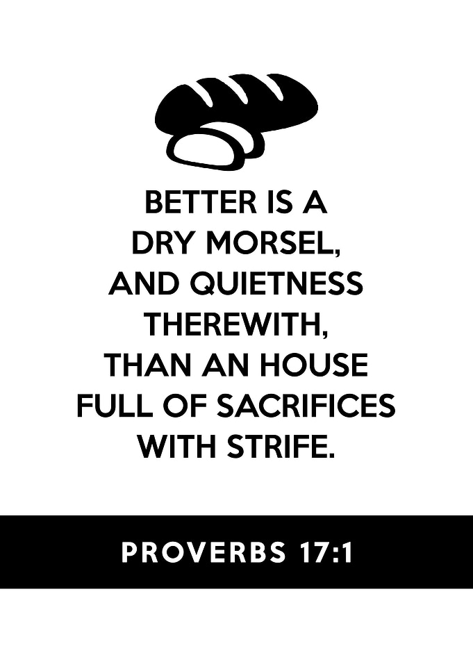 Proverbs 17 1