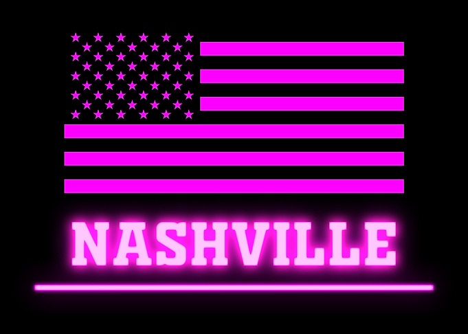 NASHVILLE USA NEON