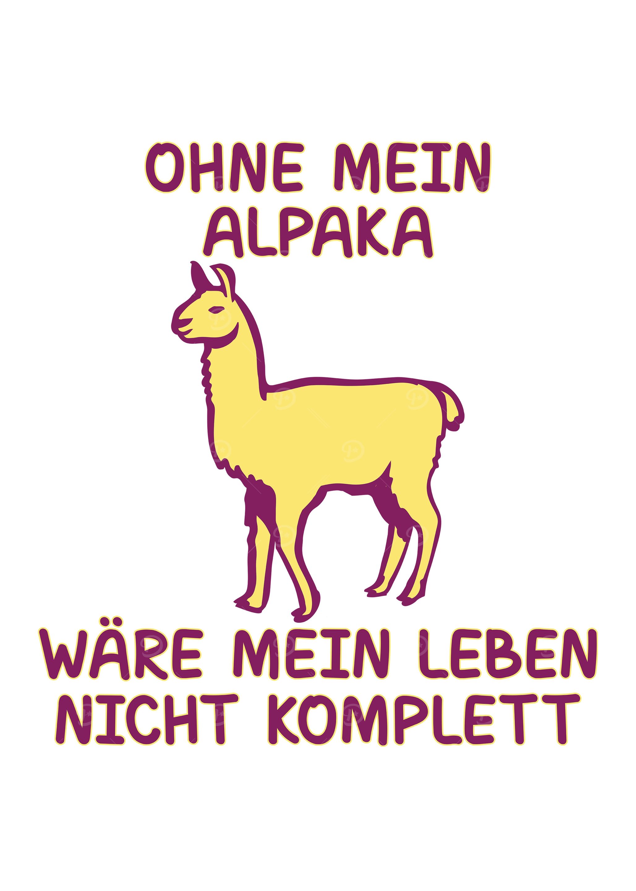 Ohne mein Alpaka wre mein