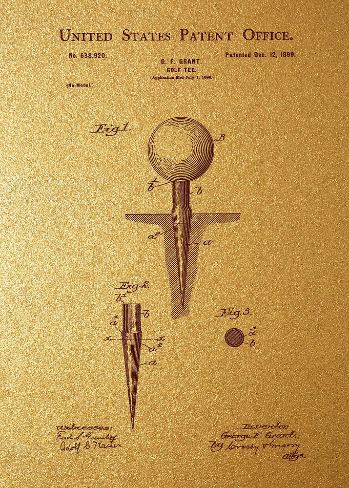 35 Golf Tee Patent