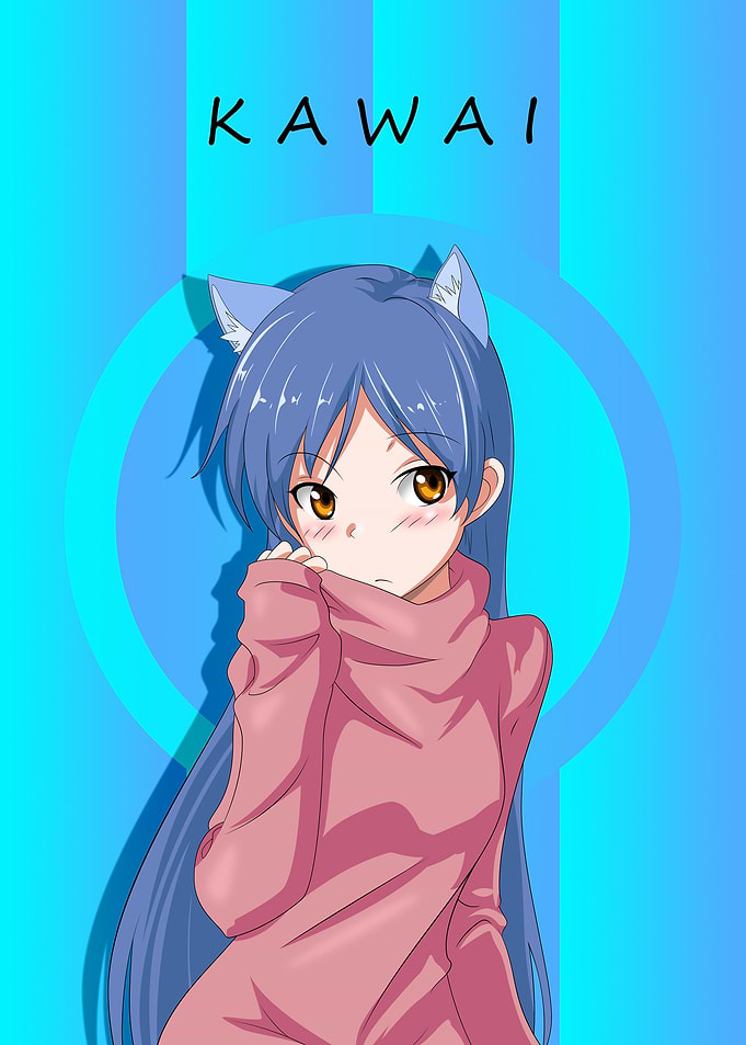 Cute Anime Girl Stile 2