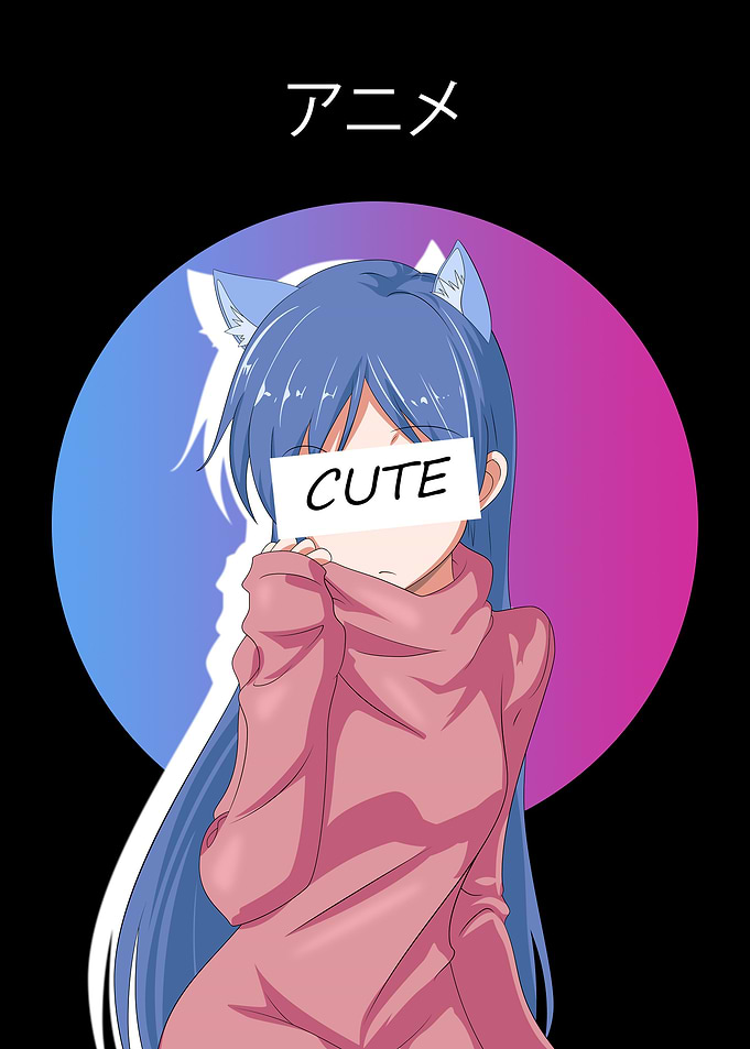 Cute Anime Girl Stile 3
