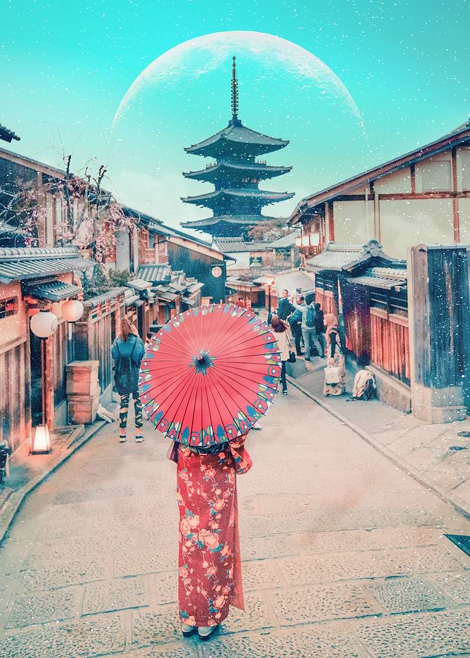 Half Moon Umbrella