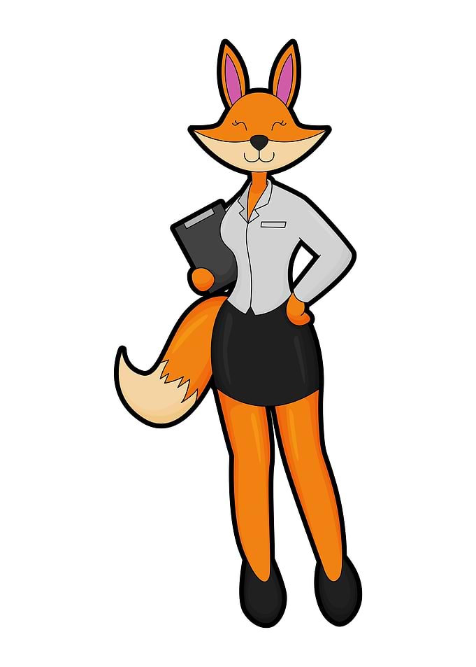 Fox Secretary Notepad