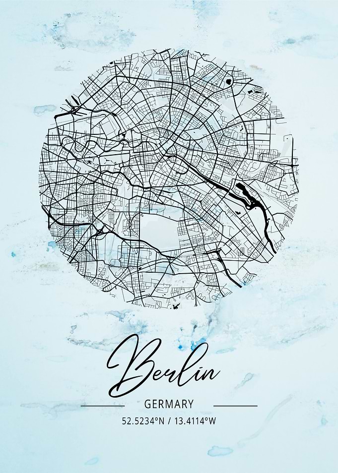 Berlin Alpha Watercolor