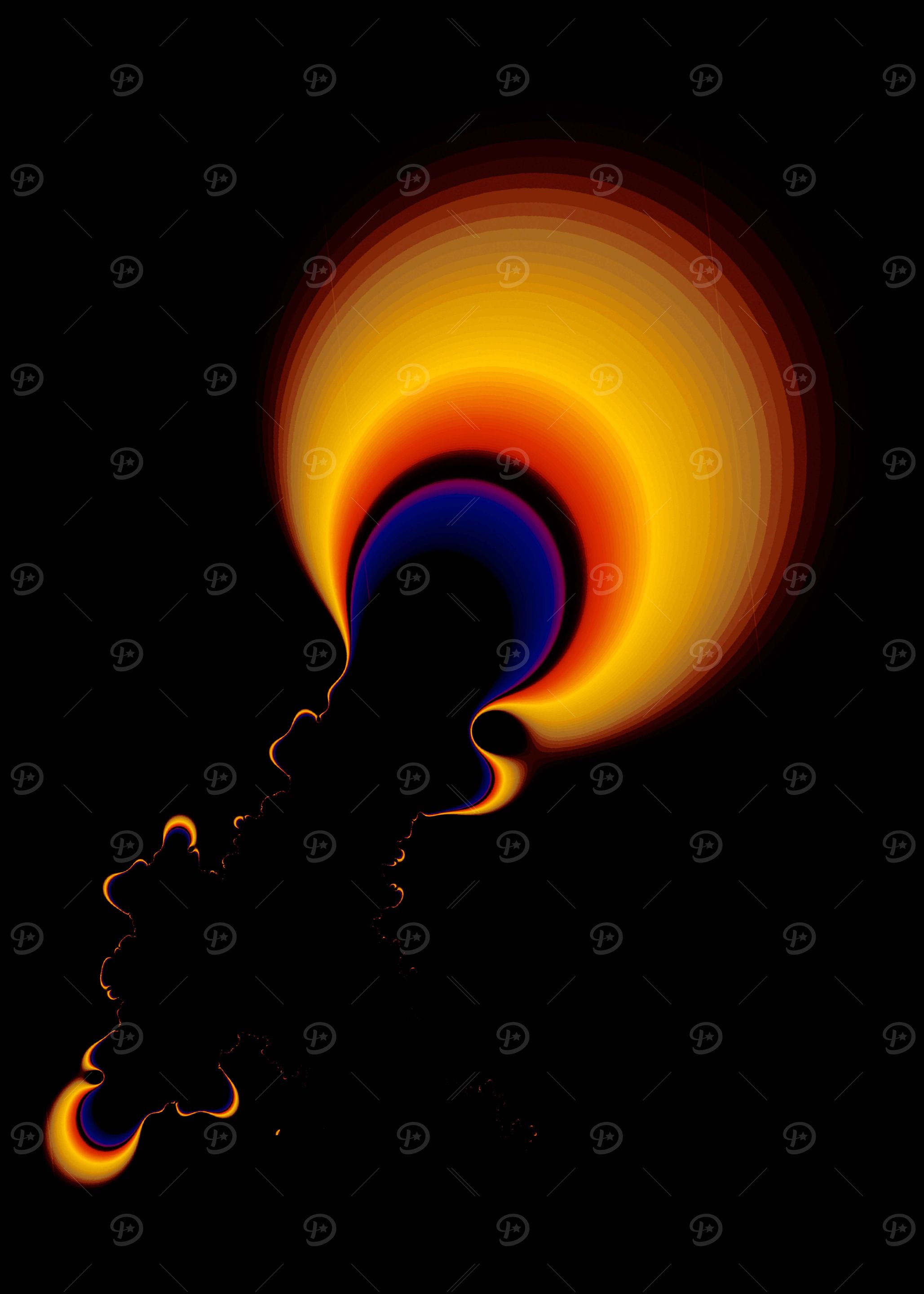 Fractal Art Exploding