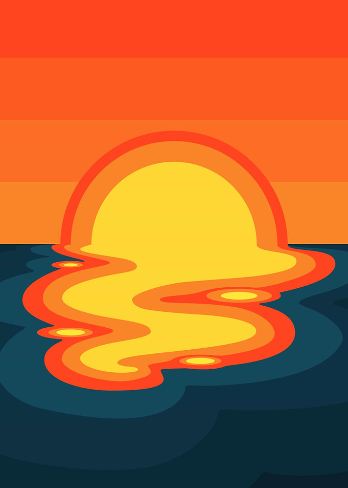 Sun Melted