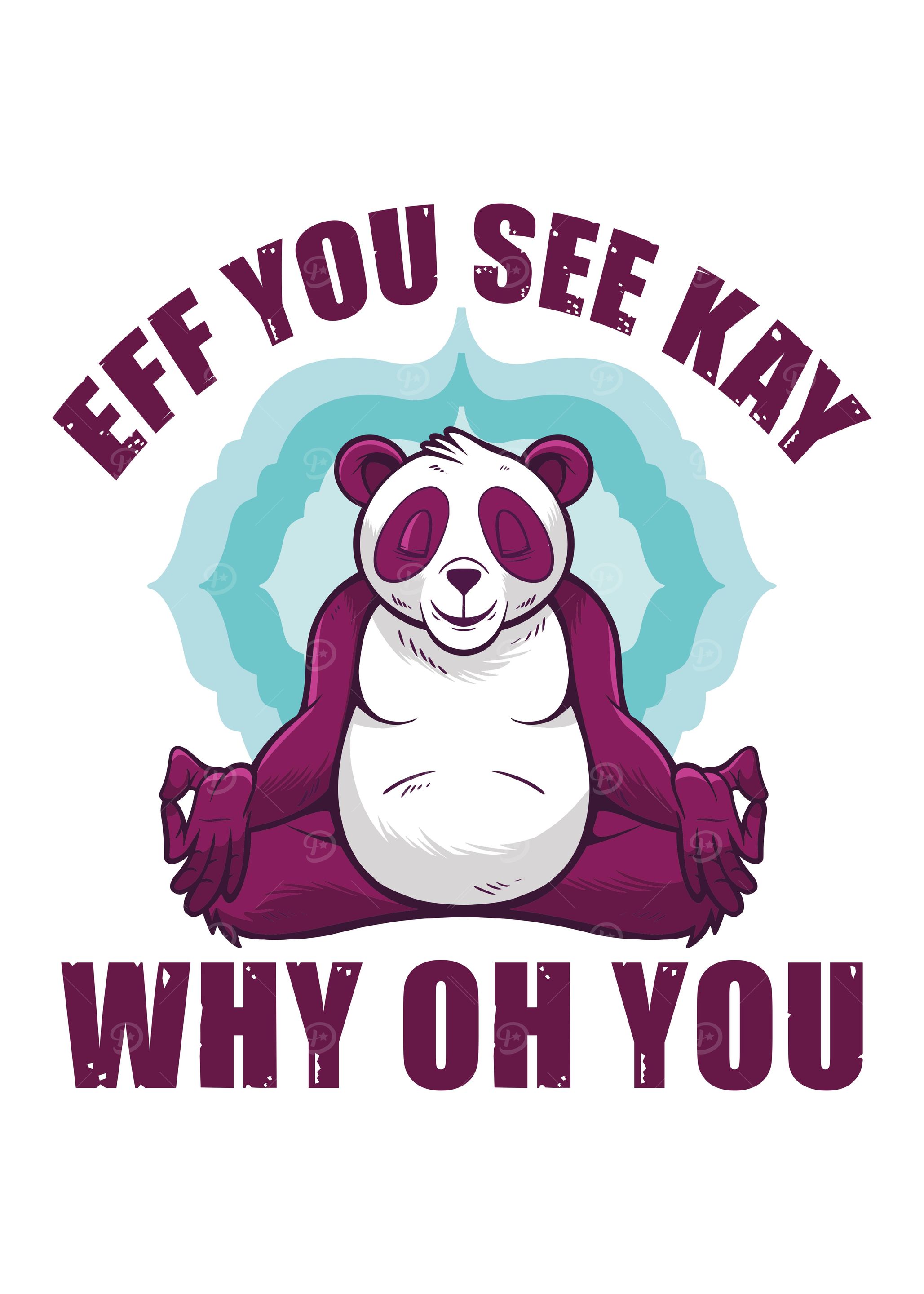 Yoga Panda EFF You See Kay