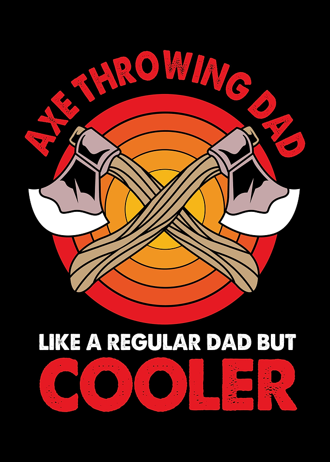 Axe Throwing Dad