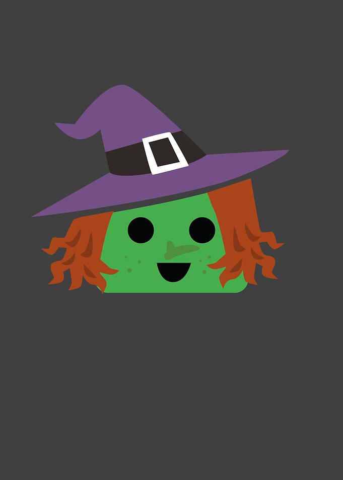 Sweet witch Halloween