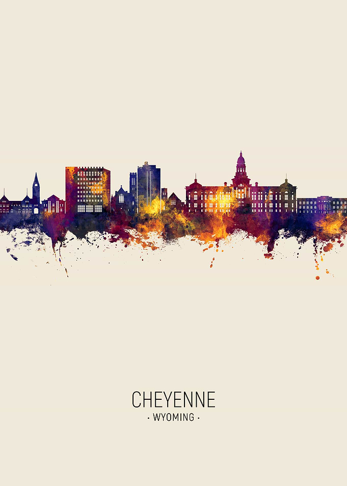 Cheyenne Skyline Wyoming