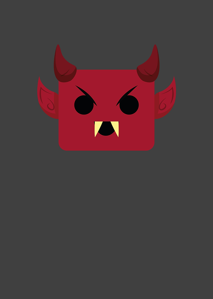 Sweet devil Halloween