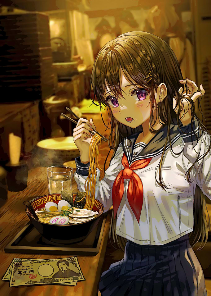 Ramen japanese food