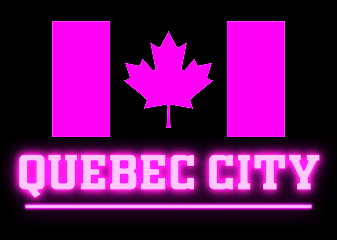 QUEBEC CITY CANADA NEON