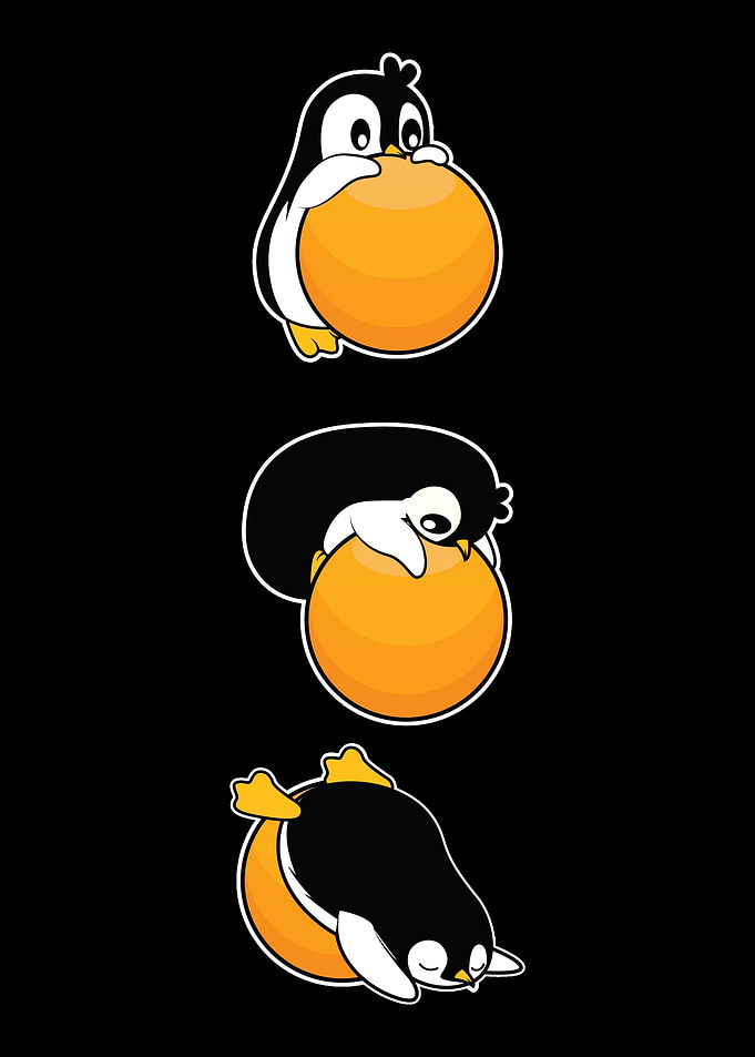 Penguin Ball Soccer Player