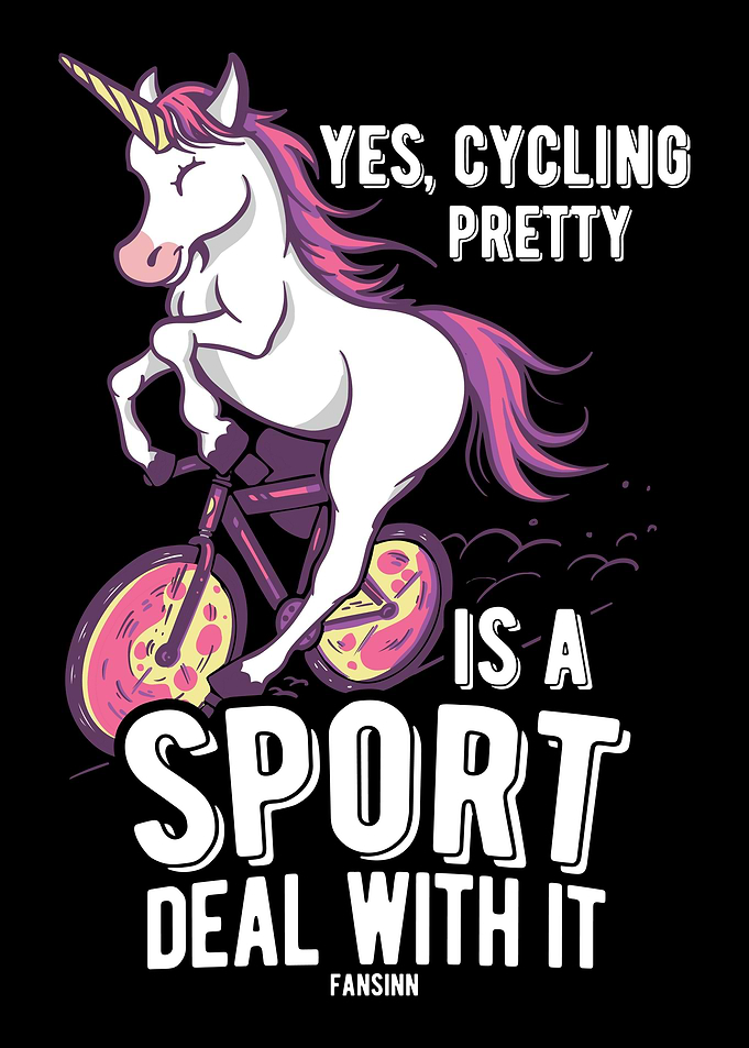 Yes cycling pretty is a s