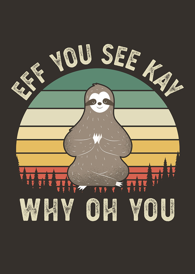 Sloth EFF You See Kay Why