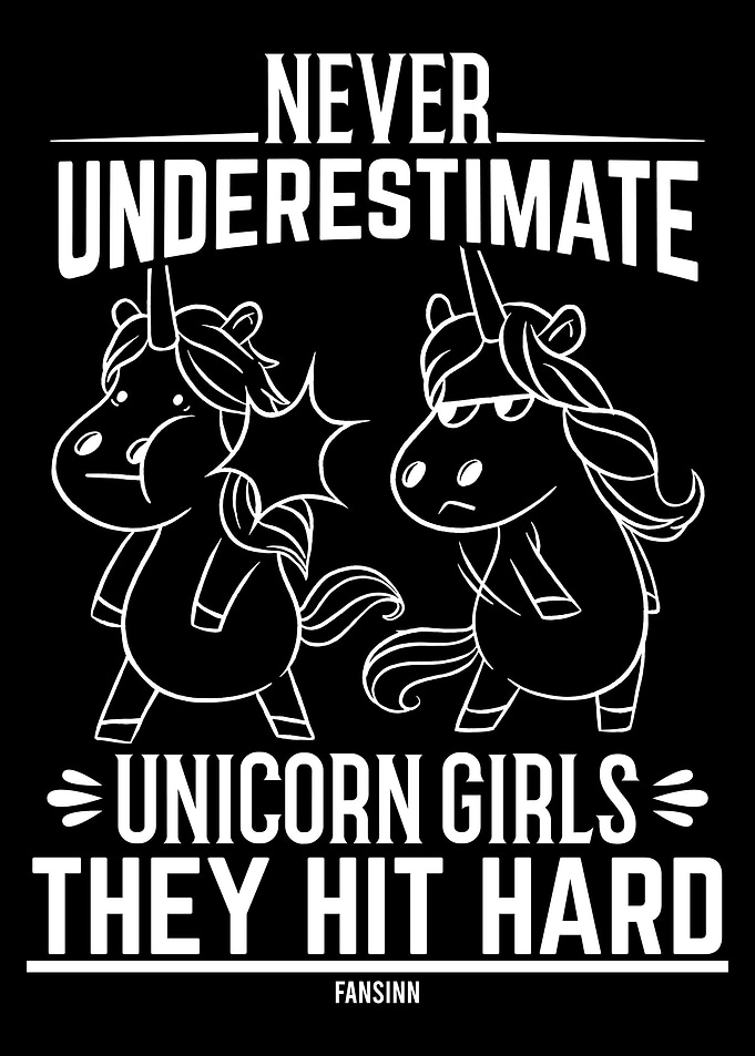 Unicorn for girls and wome