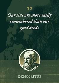 Our sins are more easily