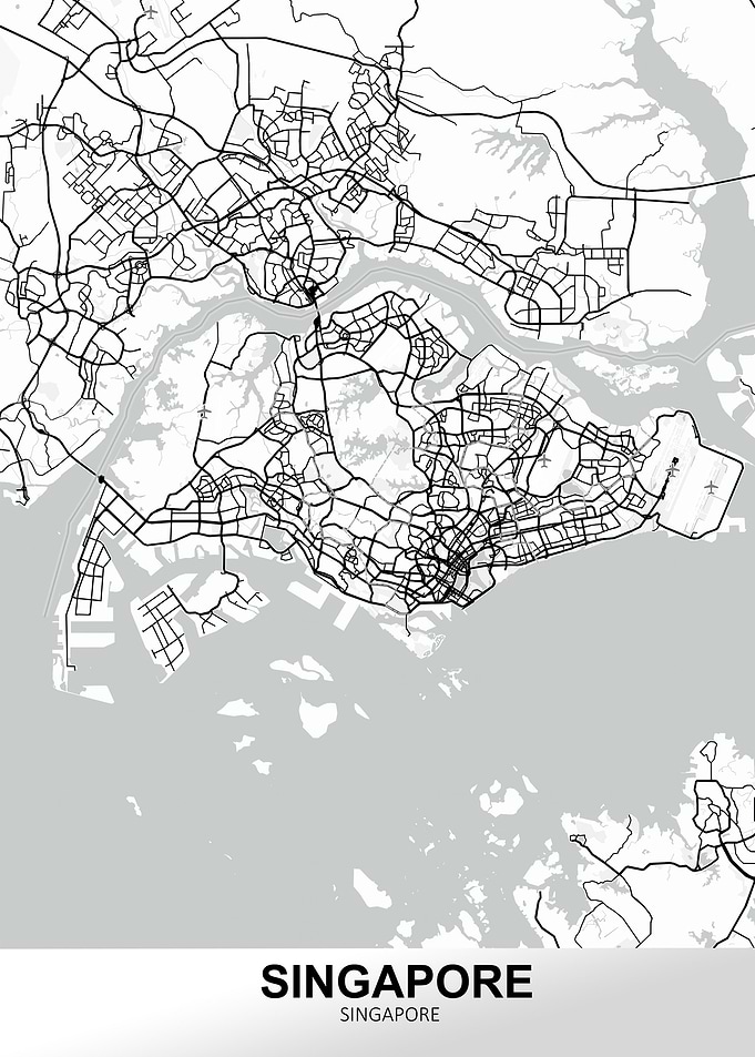 Singapore City Map