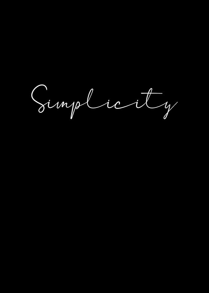 Simplicity Word