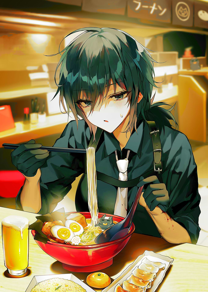 Ramen japanese food