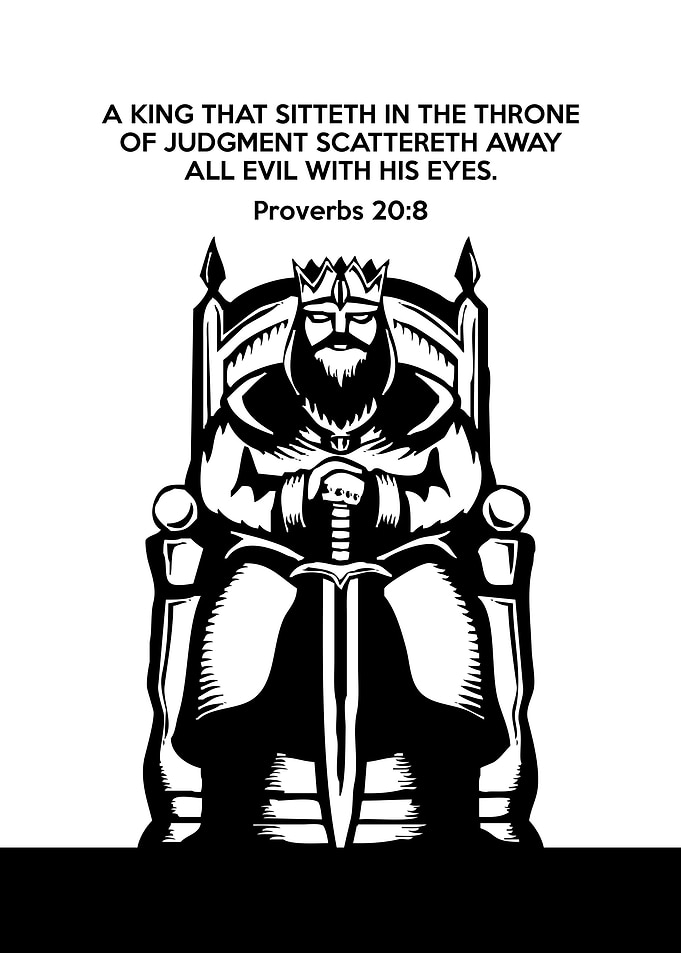 Proverbs 20 8