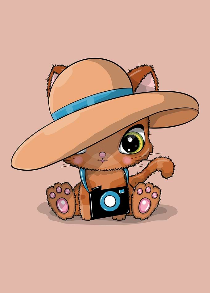 cute cat artwork