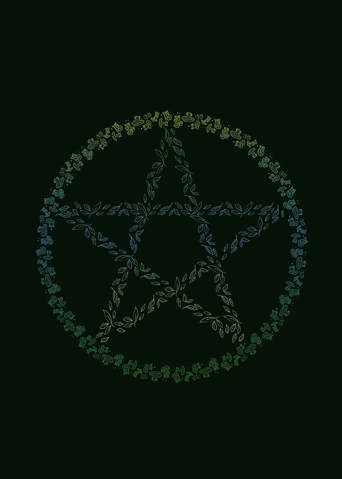 Cottagecore Pentagram
