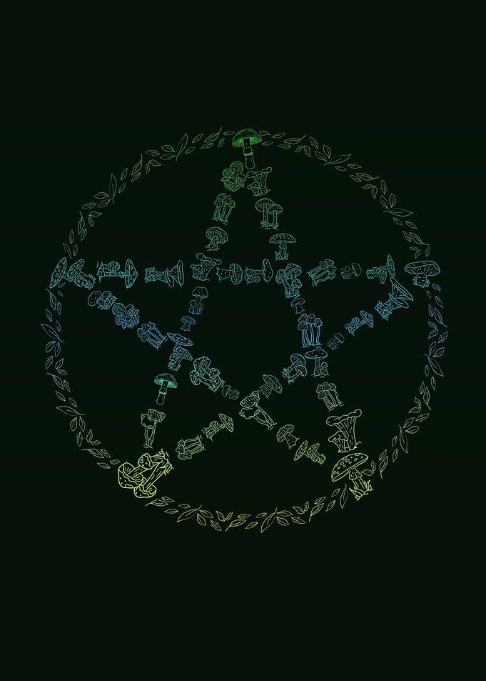 Cottagecore Pentagram