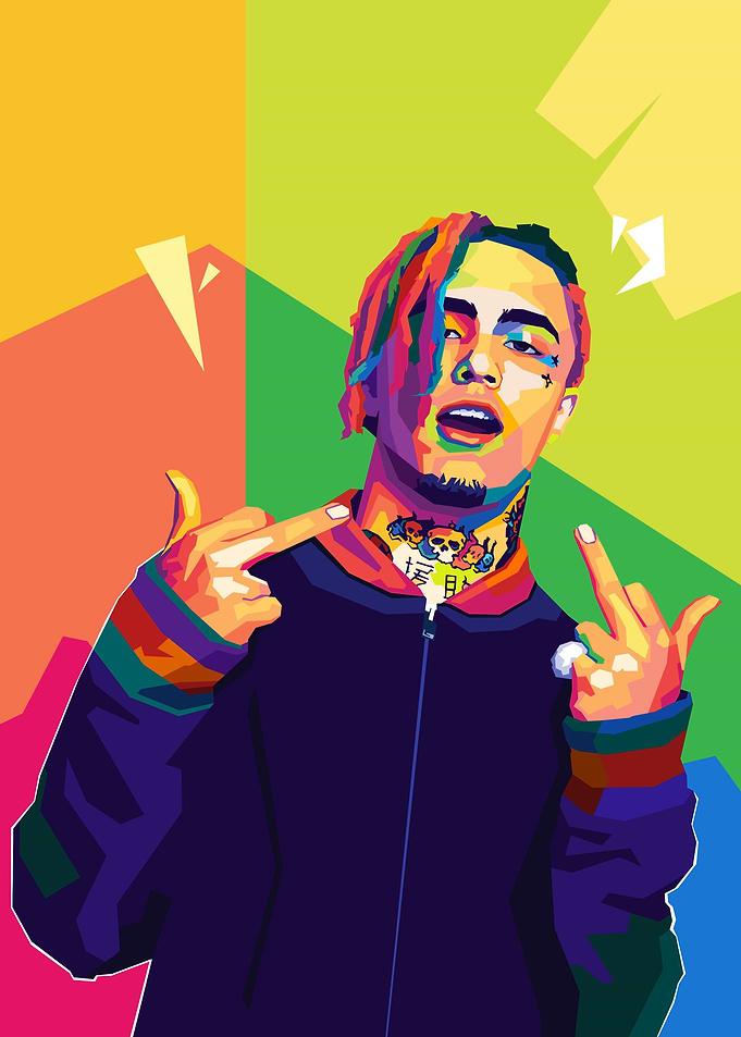 Lilpump Wpap Pop Art