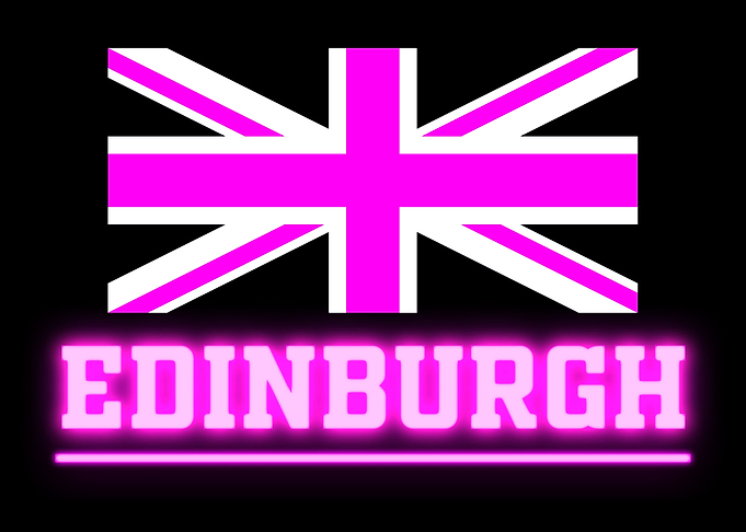EDINBURGH UK NEON