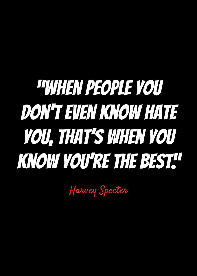 Harvey Specter Quotes