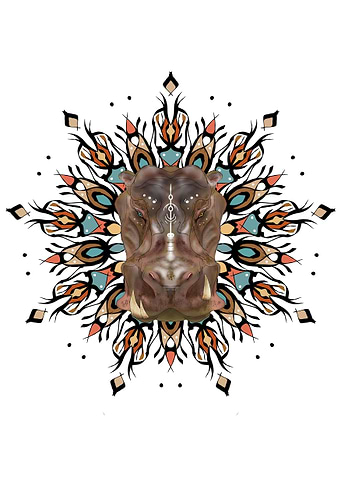 Warthog mandala