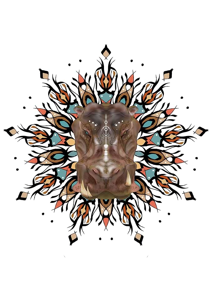 Warthog mandala