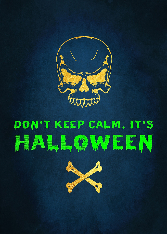 21 Dont keep calm skull