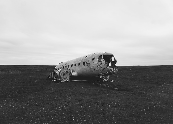 Iceland Wrecked Plane